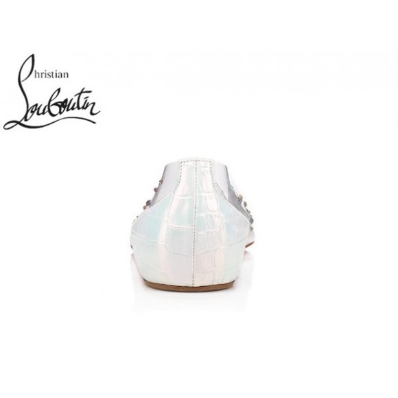 Christian Louboutin Degrastrass 100 PVC White/Multi - Picture 3 of 16